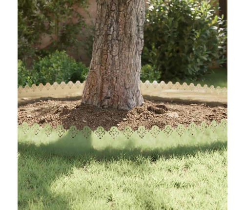 Zāliena Apmales 30 Pcs Sudraba 103 X 0,05 X 22 Cm Vidaxl