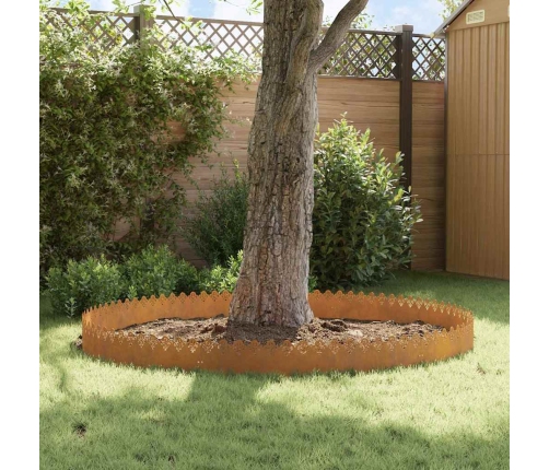 Zāliena Apmales 20 Pcs Rūsa 103 X 0,05 X 22 Cm Vidaxl