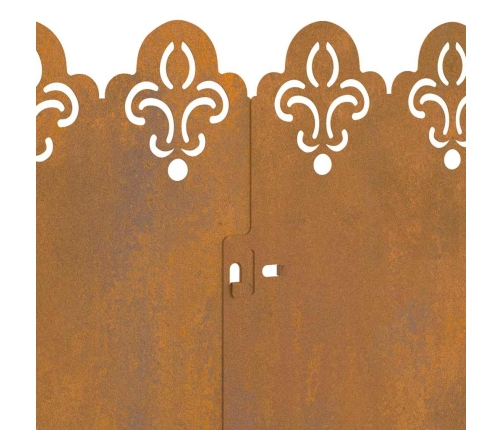 Zāliena Apmales 30 Pcs Rūsa 103 X 0,05 X 22 Cm Vidaxl