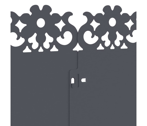 Zāliena Apmales 30 Pcs Antracīts 103 X 0,05 X 22 Cm Tērauds Vidaxl