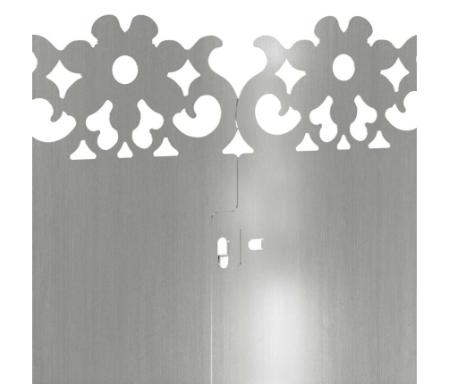 Zāliena Apmales 20 Pcs Sudraba 103 X 0,05 X 22 Cm Vidaxl