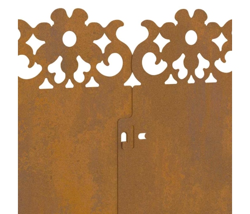 Zāliena Apmales 10 Pcs Rūsa 103 X 0,05 X 22 Cm Vidaxl