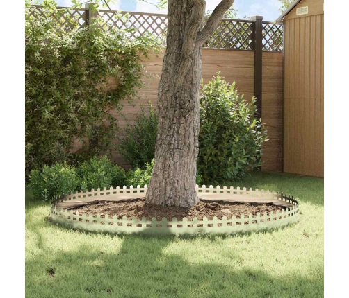 Zāliena Apmales 20 Pcs Sudraba 103 X 0,05 X 22 Cm Vidaxl