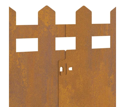 Zāliena Apmales 20 Pcs Rūsa 103 X 0,05 X 22 Cm Vidaxl