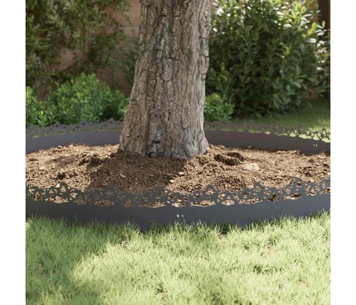 Zāliena Apmales 30 Pcs Antracīts 103 X 0,05 X 22 Cm Tērauds Vidaxl