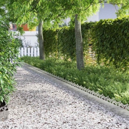 Zāliena Apmales 20 Pcs Sudraba 103 X 0,05 X 22 Cm Vidaxl