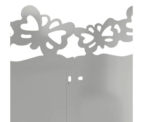 Zāliena Apmales 20 Pcs Sudraba 103 X 0,05 X 22 Cm Vidaxl