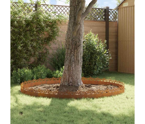 Zāliena Apmales 20 Pcs Rūsa 103 X 0,05 X 22 Cm Vidaxl