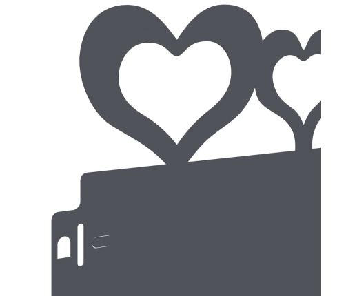 Zāliena Apmales 30 Pcs Antracīts 103 X 0,05 X 22 Cm Tērauds Vidaxl