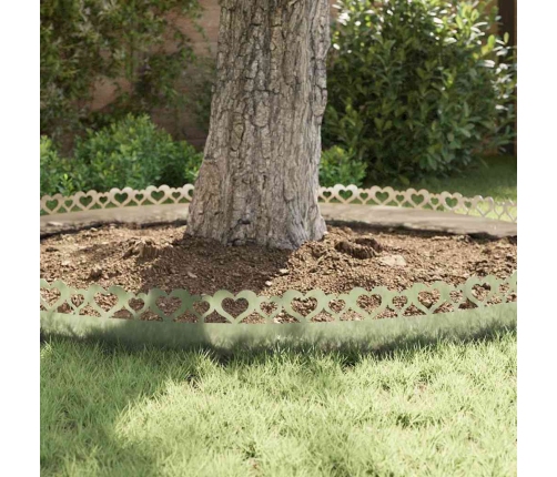 Zāliena Apmales 20 Pcs Sudraba 103 X 0,05 X 22 Cm Vidaxl