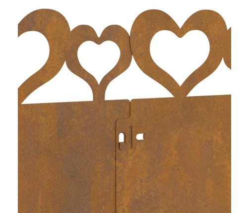 Zāliena Apmales 10 Pcs Rūsa 103 X 0,05 X 22 Cm Vidaxl