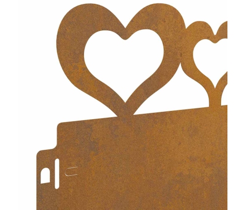 Zāliena Apmales 20 Pcs Rūsa 103 X 0,05 X 22 Cm Vidaxl