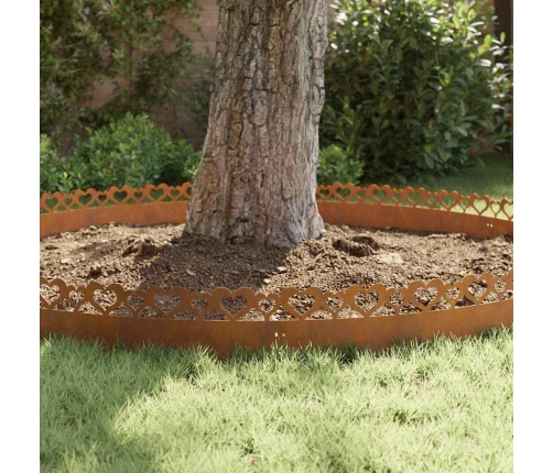 Zāliena Apmales 20 Pcs Rūsa 103 X 0,05 X 22 Cm Vidaxl