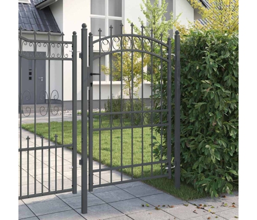 Žoga Vārti Ar Naglām Pelēka 200 X 100 Cm Pulverkrāsots Tērauds Vidaxl