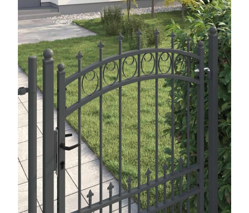 Žoga Vārti Ar Naglām Pelēka 170 X 100 Cm Pulverkrāsots Tērauds Vidaxl