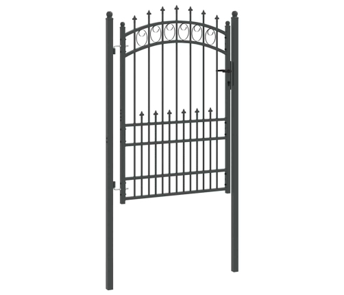 Žoga Vārti Ar Naglām Pelēka 170 X 100 Cm Pulverkrāsots Tērauds Vidaxl