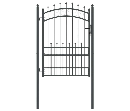 Žoga Vārti Ar Naglām Pelēka 170 X 100 Cm Pulverkrāsots Tērauds Vidaxl