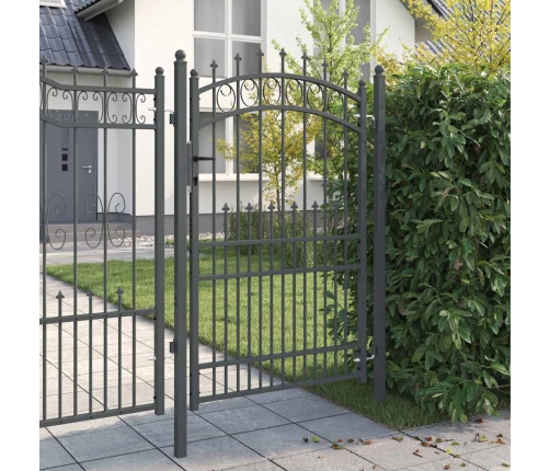 Žoga Vārti Ar Naglām Pelēka 200 X 100 Cm Pulverkrāsots Tērauds Vidaxl