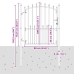 Žoga Vārti Ar Naglām Pelēka 125 X 100 Cm Pulverkrāsots Tērauds Vidaxl