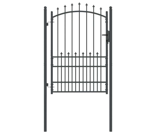 Žoga Vārti Ar Naglām Pelēka 170 X 100 Cm Pulverkrāsots Tērauds Vidaxl
