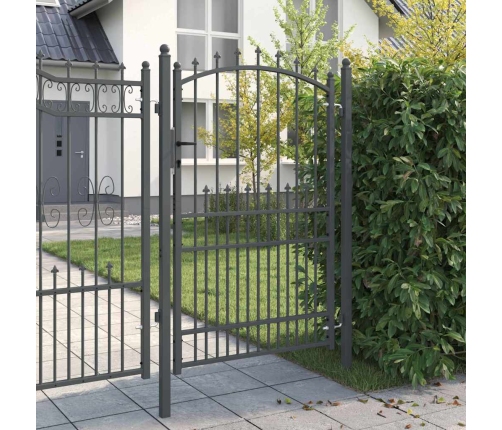 Žoga Vārti Ar Naglām Pelēka 200 X 100 Cm Pulverkrāsots Tērauds Vidaxl