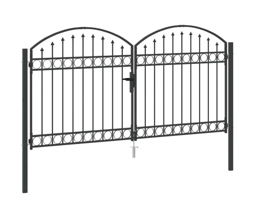 Žoga Vārti Cits Pelēka 300 X 150 Cm Tērauds Vidaxl