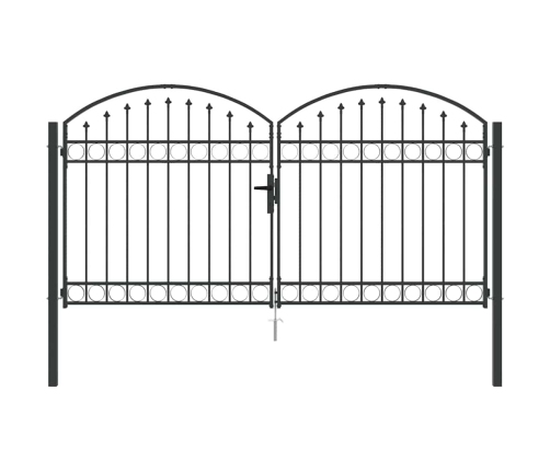 Žoga Vārti Cits Pelēka 300 X 150 Cm Tērauds Vidaxl