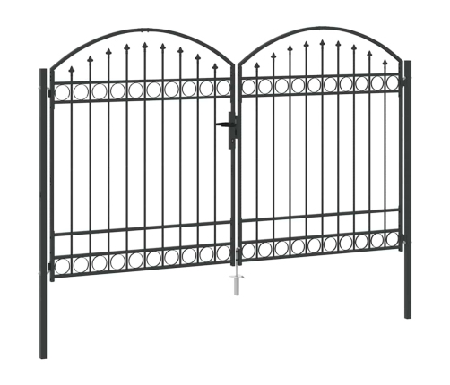 Žoga Vārti Cits Pelēka 300 X 175 Cm Tērauds Vidaxl