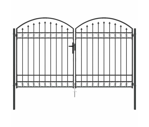 Žoga Vārti Cits Pelēka 300 X 175 Cm Tērauds Vidaxl