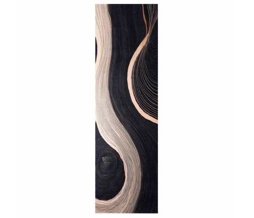 Virtuves Paklājs Other Viļņu Raksts 45 X 150 Cm Samts Vidaxl