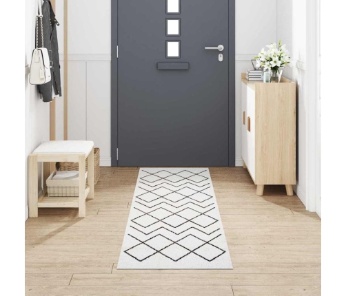 Virtuves Paklājs Geometric Ģeometrisks 60 X 300 Cm Samts Vidaxl