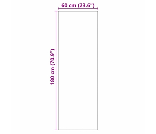 Virtuves Paklājs Floral Ziedi 60 X 180 Cm Samts Vidaxl