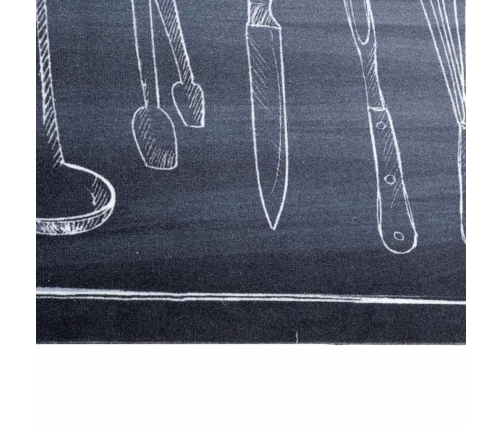 Virtuves Paklājs Other Šefa Telpa 45 X 150 Cm Samts Vidaxl