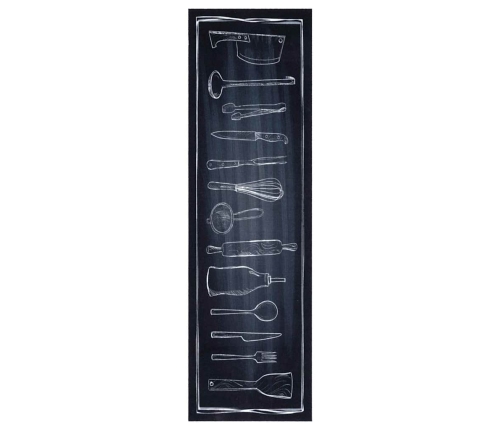 Virtuves Paklājs Other Šefa Telpa 45 X 150 Cm Samts Vidaxl