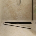 2 In 1 Dušas Notekvads Melna 90 Cm Nerūsējošais Tērauds 304 Vidaxl