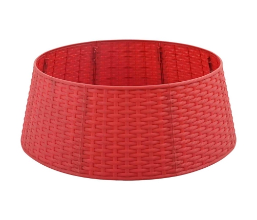 Ziemassvētkueglītessvārki Sarkana Ø 65 X 23 Cm Plastmasa Vidaxl