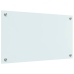 Virtuves Aizsargpanelis Balts 70 X 40 X 0.8 Cm Rūdīts Stikls Vidaxl