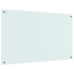 Virtuves Aizsargpanelis Balts 100 X 60 X 0.8 Cm Rūdīts Stikls Vidaxl
