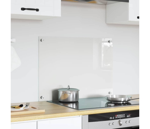 Virtuves Aizsargpanelis Caurspīdīgs 70 X 50 X 0.8 Cm Vidaxl