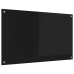 Virtuves Aizsargpanelis Melna 100 X 60 X 0.8 Cm Rūdīts Stikls Vidaxl