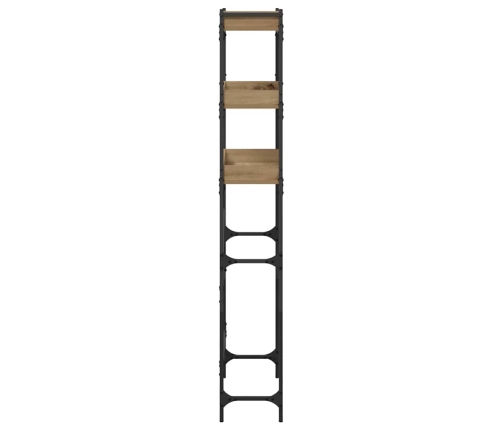 Veļas Mašīnas Plaukts 67 X 25 X 163 Cm Inženierijas Koks Vidaxl