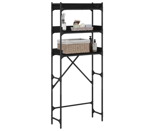 Veļas Mašīnas Plaukts 67 X 25 X 163 Cm Inženierijas Koks Vidaxl