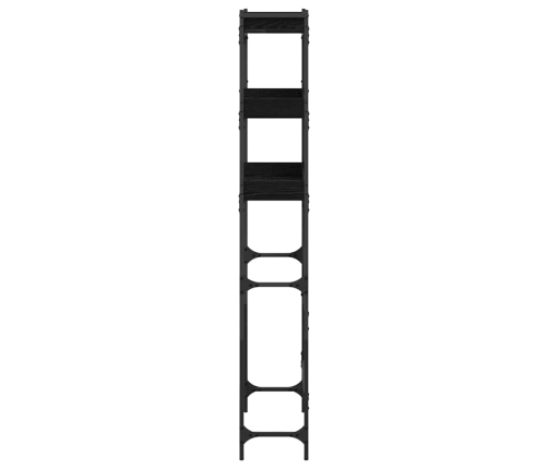 Veļas Mašīnas Plaukts 67 X 25 X 163 Cm Inženierijas Koks Vidaxl