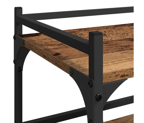 Virtuves Ratiņš Vecs Koks 50 X 35 X 75.5 Cm Inženierijas Koks Vidaxl