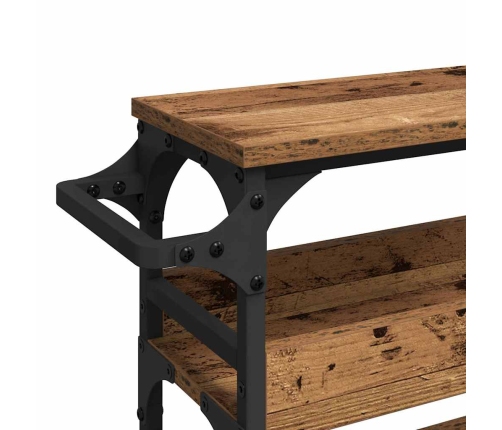 Virtuves Ratiņš Vecs Koks 53 X 20 X 76 Cm Inženierijas Koks Vidaxl