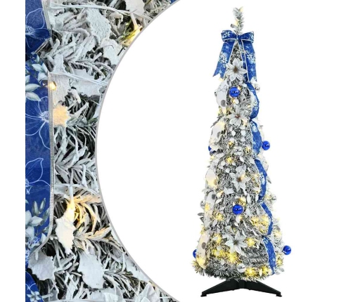 Mākslīgā Ziemassvētku Eglīte Su 50 Led Zaļa 120 Cm Pvc Vidaxl