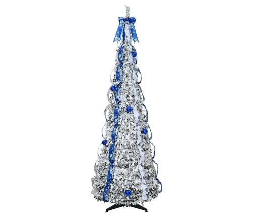 Mākslīgā Ziemassvētku Eglīte Su 150 Led Zaļa 180 Cm Pvc Vidaxl