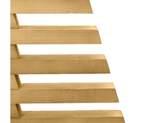 Koka Ziemassvētku Koks Ar Statīvu Brūna 60 Cm Priedes Masīvkoks Vidaxl