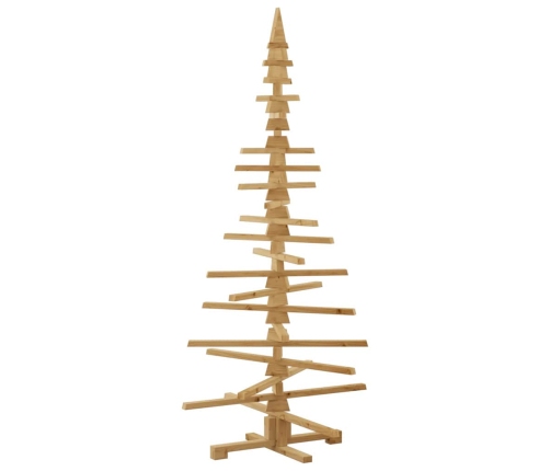 Koka Ziemassvētku Koks Brūna 180 Cm Priedes Masīvkoks Vidaxl