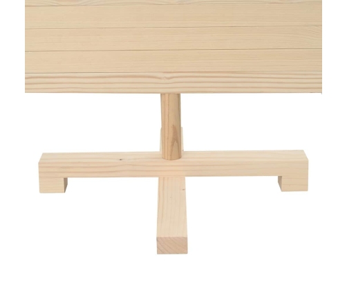 Ziemassvētku Koki Ar Statīvu Dabiska 120 Cm Priedes Masīvkoks Vidaxl